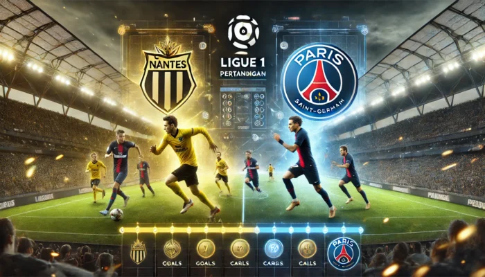 Linimasa Nantes vs Paris Saint Germain Ligue 1 Lengkap Prediksi Skor dan Susunan Pemain