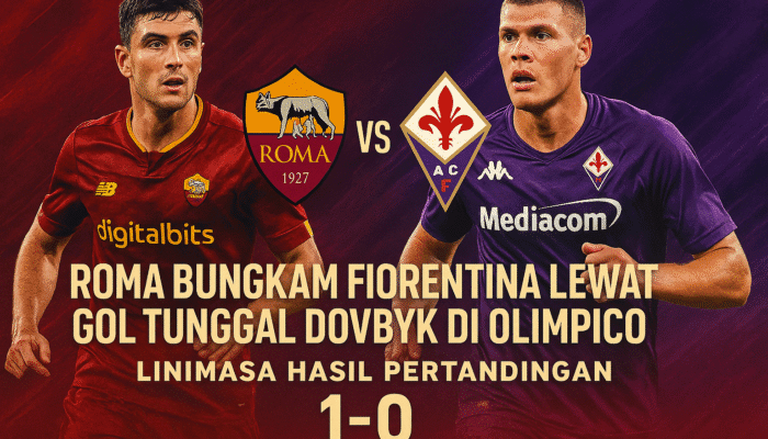 Hasil Pertandingan AS Roma vs Fiorentina Tuan Rumah Bungkam Fiorentina Lewat Gol Tunggal Dovbyk di Olimpico