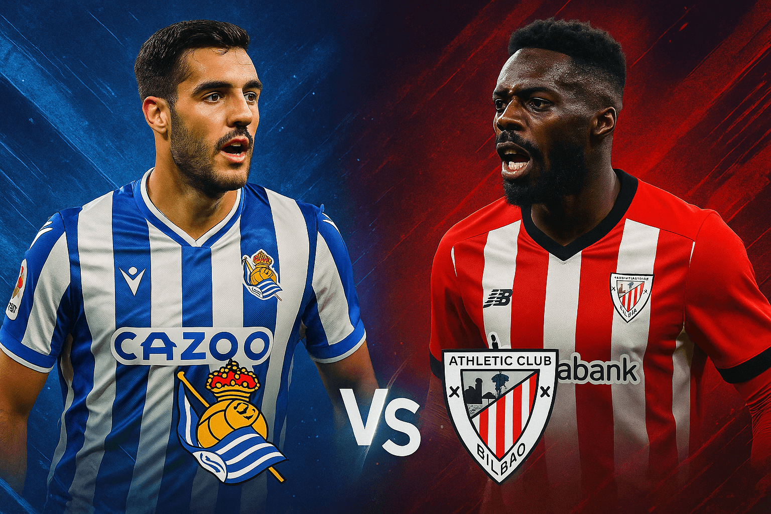 Linimasa Real Sociedad vs Athletic Bilbao