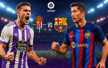 Linimasa Real Valladolid vs Barcelona