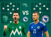 Susunan Pemain Slovenia vs Bosnia-Herzegovina