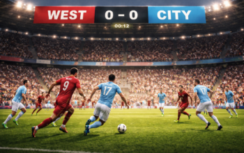 Pertandingan West vs City Duel Panas Liga Inggris