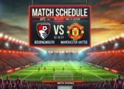 Jadwal Bournemouth vs MU
