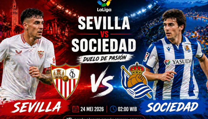 Jadwal Sevilla vs Sociedad Duel Panas La Liga