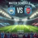 Jadwal City vs Arsenal