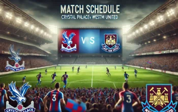 Jadwal Crystal vs West Duel Seru Liga Inggris