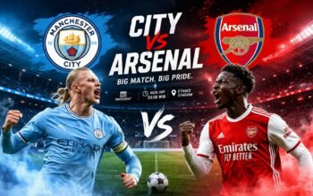 Pertandingan City vs Arsenal Duel Panas EPL