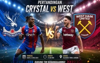 Pertandingan Crystal vs West Duel Sengit EPL