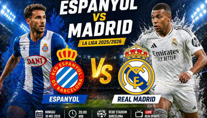 Jadwal Espanyol vs Madrid Duel Sengit La Liga