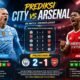 Prediksi City vs Arsenal Duel Panas Liga Inggris