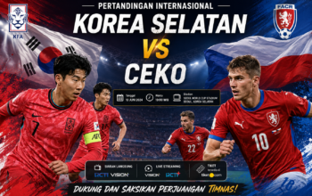 Pertandingan Korea Selatan vs Ceko Jadi Ujian Menarik 3 Pertandingan Korea Selatan vs Ceko
