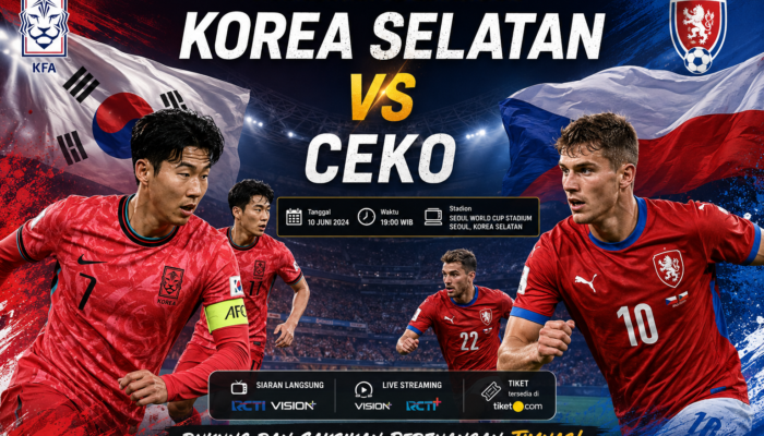 Pertandingan Korea Selatan vs Ceko Jadi Ujian Menarik
