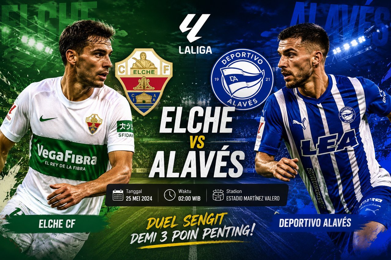 Pertandingan Elche vs Alaves