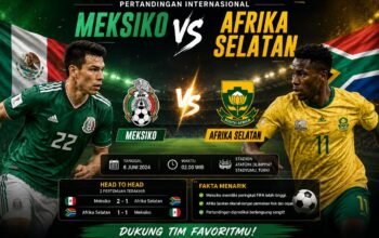 Pertandingan Meksiko vs Afrika Selatan Duel Panas