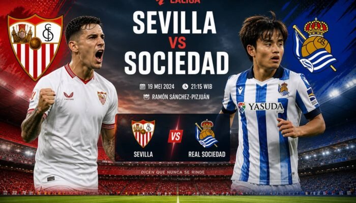 Pertandingan Sevilla vs Sociedad Duel Ketat La Liga