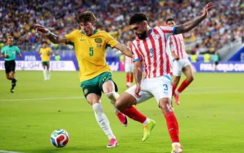 Pertandingan Paraguay Vs Australia