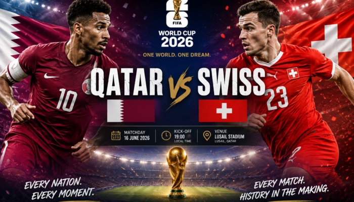 Pertandingan Qatar vs Swiss Jadi Sorotan Pecinta Sepak Bola