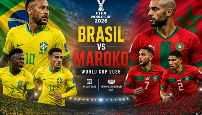Pertandingan Brasil vs Maroko Jadi Sorotan Pecinta Sepak Bola