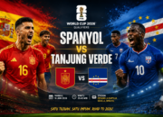 Jadwal Spanyol vs Tanjung Verde Duel Menarik Tim Nasional