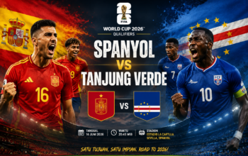 Jadwal Spanyol vs Tanjung Verde Duel Menarik Tim Nasional