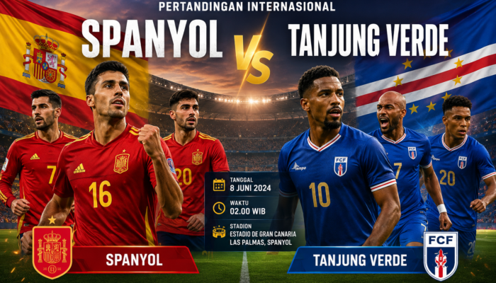 Pertandingan Spanyol vs Tanjung Verde Duel Menarik Antar Benua