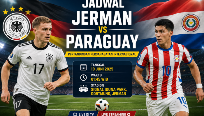 Jadwal Jerman vs Paraguay Jadi Sorotan Laga 16 Besar