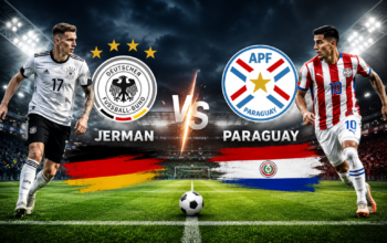 Pertandingan Jerman vs Paraguay Jadi Duel Panas Internasional