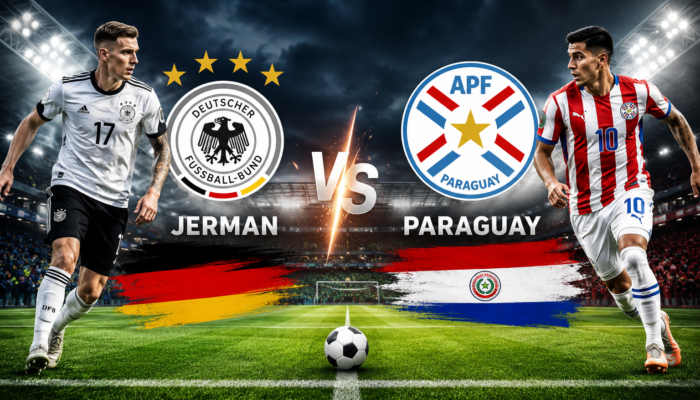 Pertandingan Jerman vs Paraguay Jadi Duel Panas Internasional