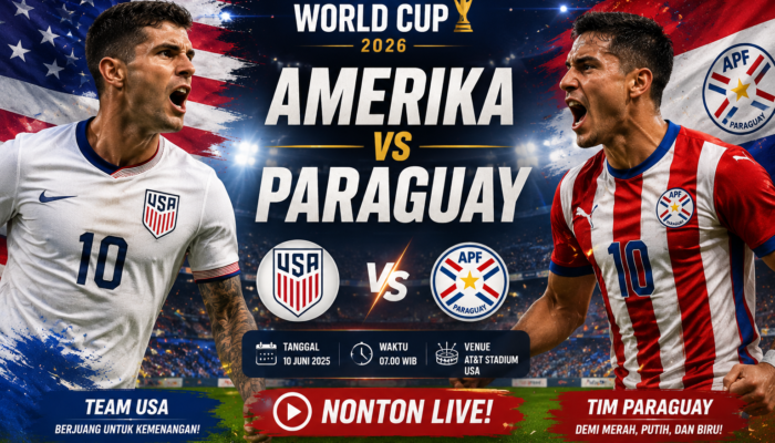 Jadwal Amerika vs Paraguay Duel Menarik yang Layak Dinantikan