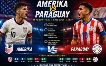 Pertandingan Amerika vs Paraguay Jadi Sorotan Jelang Duel 8 Pertandingan Amerika vs Paraguay