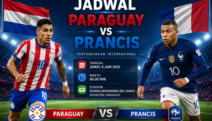 Jadwal Paraguay vs Prancis Jadi Laga Panas Dunia