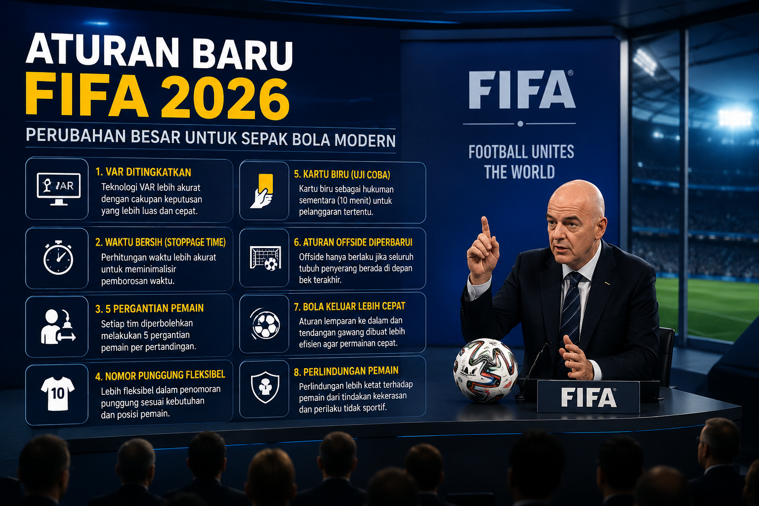 Aturan Baru FIFA 2026
