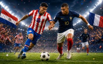 Pertandingan Paraguay vs Prancis Jadi Laga Panas Dunia