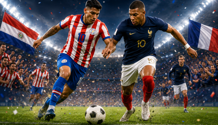 Pertandingan Paraguay vs Prancis Jadi Laga Panas Dunia