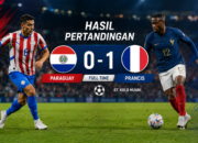 Hasil Paraguay vs Prancis Jadi Sorotan Laga Internasional