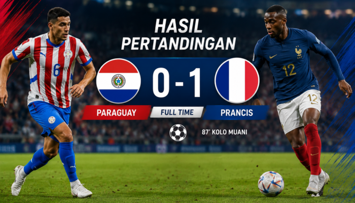 Hasil Paraguay vs Prancis Jadi Sorotan Laga Internasional