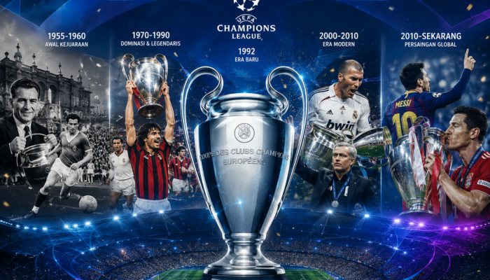 Sejarah Liga Champions UCL dan Perkembangannya