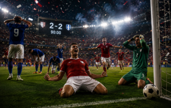 Pertandingan Paling Dramatis Dunia dalam Sepak Bola