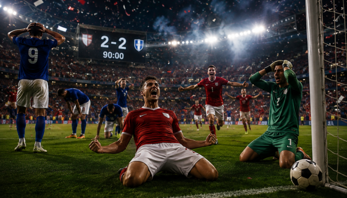 Pertandingan Paling Dramatis Dunia dalam Sepak Bola