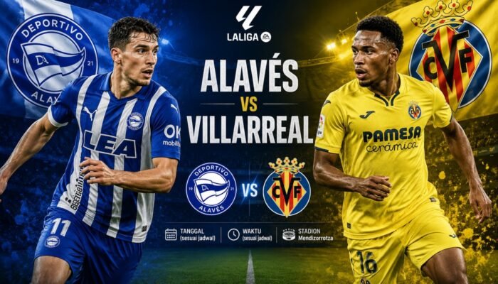 Pertandingan Alaves vs Villarreal Jadi Laga Menarik La Liga