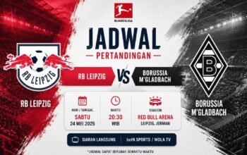 Jadwal Leipzig vs Monchengladbach