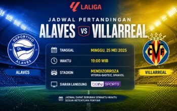 Jadwal Alaves vs Villarreal Jadi Laga Panas La Liga