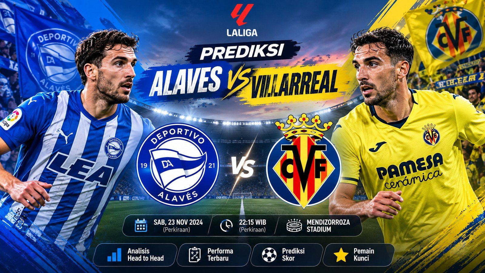 Prediksi Alaves vs Villarreal