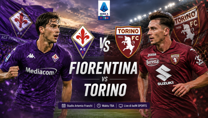 Pertandingan Fiorentina vs Torino Jadi Laga Menarik Serie A