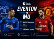 Jadwal Everton vs MU Jadi Sorotan Liga Inggris