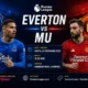 Jadwal Everton vs MU Jadi Sorotan Liga Inggris