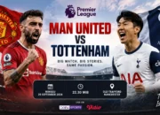 Jadwal MU vs Tottenham Jadi Sorotan Besar Liga Inggris