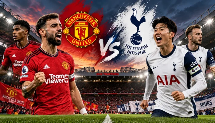 Pertandingan MU vs Tottenham Jadi Laga Panas Premier League