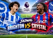 Jadwal Brighton vs Crystal Palace Duel Panas