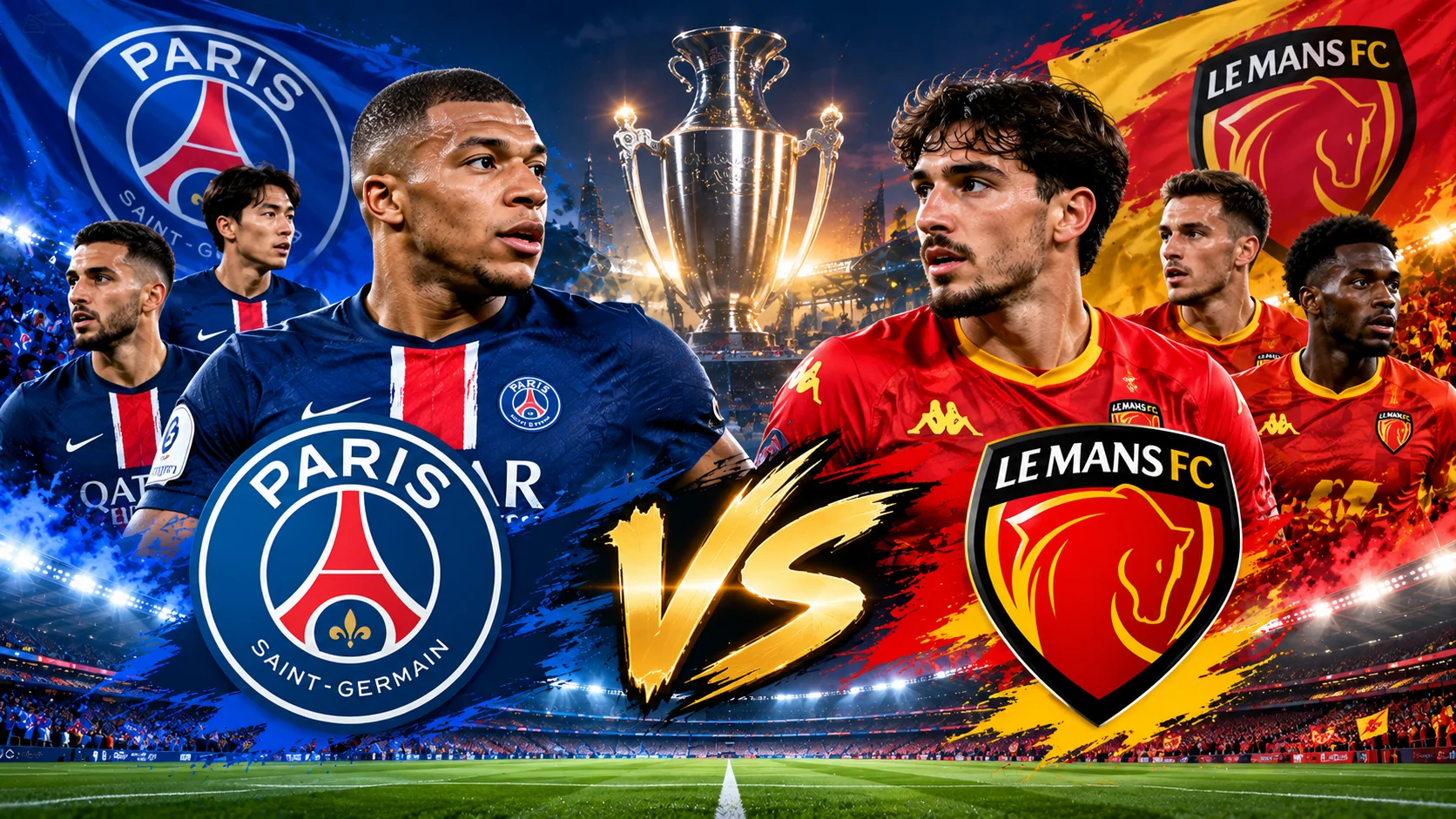 Jadwal PSG vs Le Mans